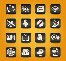 Communication icons