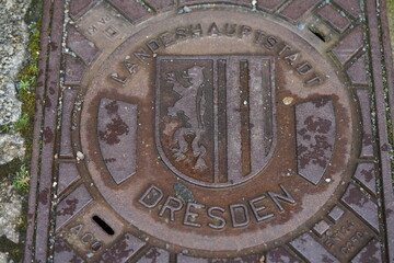 cover in the city, Dresden Gullideckel