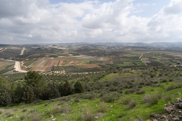 Judea and Samaria landscape, Israel-Palestine