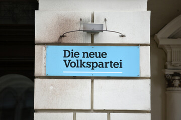 Zentrale der Neuen Volkspartei (ÖVP) in Wien