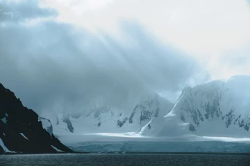 Gordijnen Antarctica, het Witte Continent © Bharath