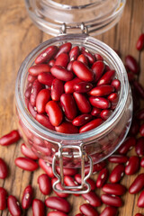 Dried raw red bean, Mexican beans