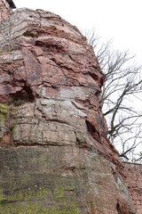 Burg Berwartstein in Elernbach. Dehner Felsenland.