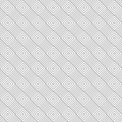 Ethnic seamless surface pattern design with geometric figures. Repeated rhombuses and stripes ornamental background. Tribal embroidery motif. Checkered wallpaper. Digital paper, print, page fill.