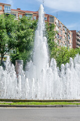 Fountain in Madrid, Spain