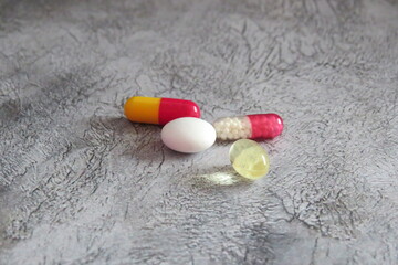 pills and capsules