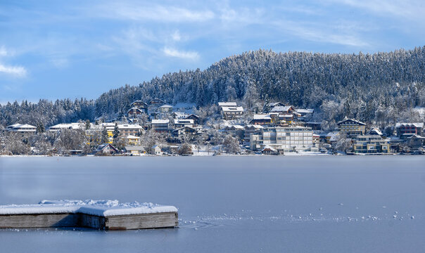 Winter am Faaker See, K&auml;rnten (Austria)