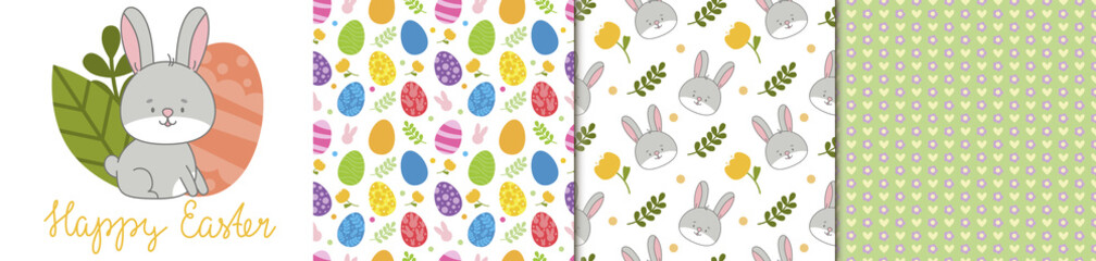 Ester illustration and pattern sets