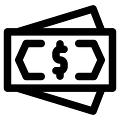 Dollar Money icon vector