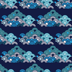 Japanese wave pattern 4