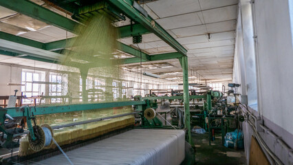 weaving fabric