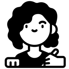 writing solid icon