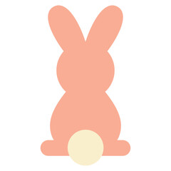 bunny flat icon