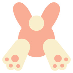 bunny flat icon