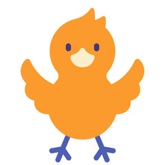 chick flat icon