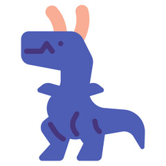 dinosaur flat icon