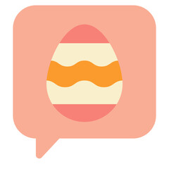 easter flat icon