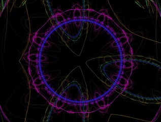 Imaginatory fractal abstract background Image