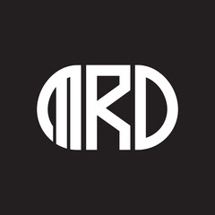 MRO letter logo design on black background. MRO creative initials letter logo concept. MRO letter design. - obrazy, fototapety, plakaty