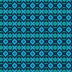 Argyle Fair Isle Seamless Pattern Design