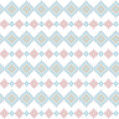 Argyle Fair Isle Seamless Pattern Design