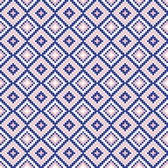 Argyle Fair Isle Seamless Pattern Design