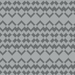Argyle Fair Isle Seamless Pattern Design