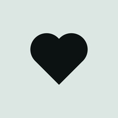 Heart love vector icon 