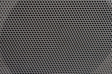 Old metal texture There is a circular notch in the background. metal surface with round holes