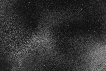 Obraz premium 黒色のスプレーテクスチャ背景