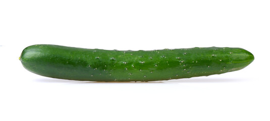 Cucumber on an isolated white