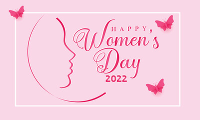  International Women's day 2022,card 
vector, background  