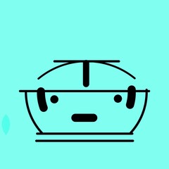 illustration of a kitchen stove