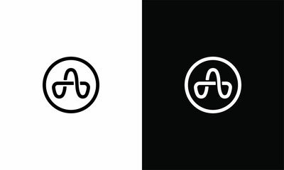 A Logo Design Simple Creative Abstrak	
