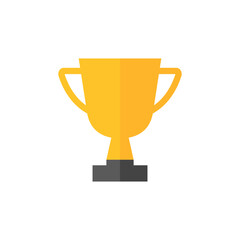Trophy icon. Award. Champion. Editable vectors.