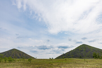 Slag heaps of Nord-Pas de Calais Mining Basin in France,  A UNESCO World Heritage Site