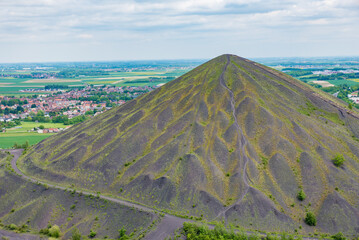 Slag heaps of Nord-Pas de Calais Mining Basin in France,  A UNESCO World Heritage Site