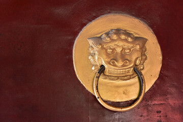 Local close-up of ancient Chinese Temples