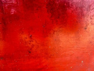 red background