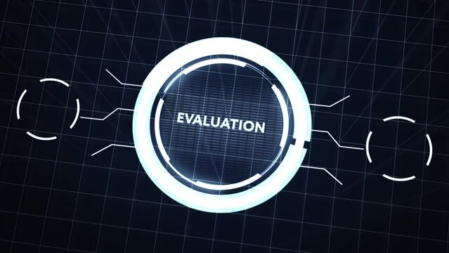 Evaluation Performance quality assessment business technology internet concept.