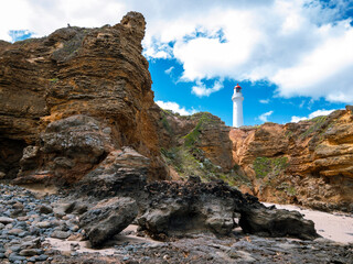 Fototapeta premium Lighthouse on the coast of Victoria, Australia