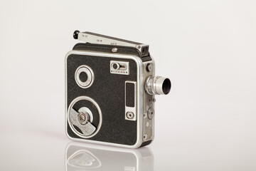 old hand movie camera