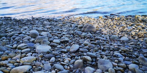 pebbles on the beach