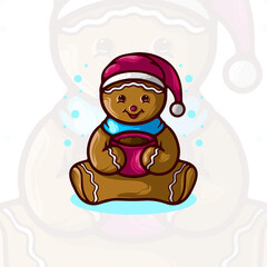 Gingerbread Man Cartoon