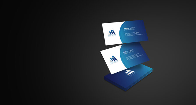 Flying business cards