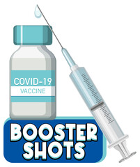 Booster shorts covid 19 vaccine logo