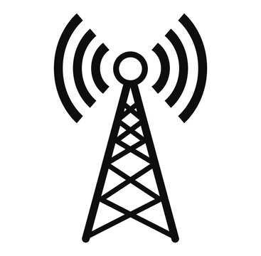 5g Technology Thin Line Icon Mobile Tower For High Speed Internet Vector  Illustration Stock Illustration - Download Image Now - iStock