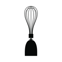 Blender Whisk, object silhouette symbol