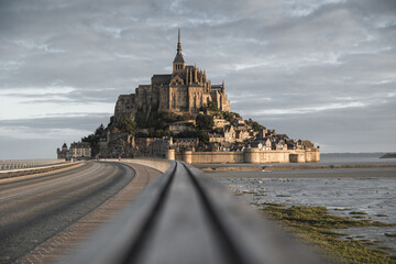 Fototapeta na wymiar Mont-Saint-Michel @ Normandie, France