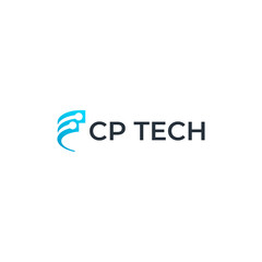 CP TECH LOGO DESIGN VECTOR